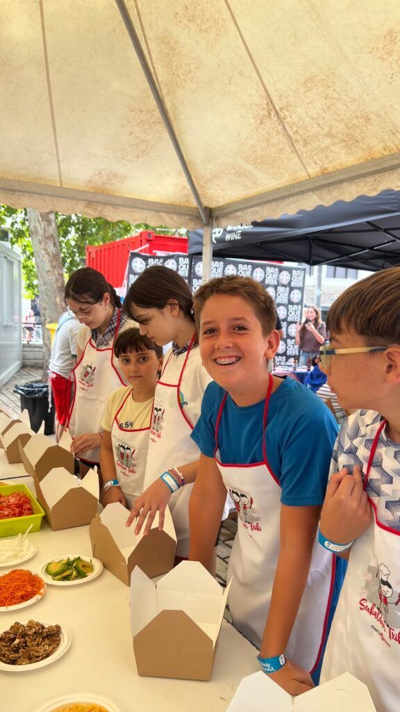 Mercabilbao impulsa la alimentación saludable entre las y los más pequeños con Gastrotxiki en la Aste Nagusia