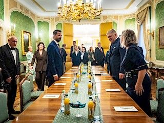 Predseda vlády SR Robert Fico sa stretol s prezidentom Čiernej Hory Jakovom Milatovićom