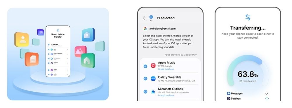 Samsung aktualizoval aplikáciu Smart Switch. Zjednoduší prechod z iPhonu