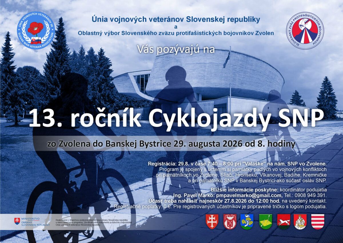 13. ročník Cyklojazdy SNP