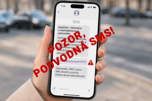 Upozornenie na podvodné SMS – EasyPark a ParkDots