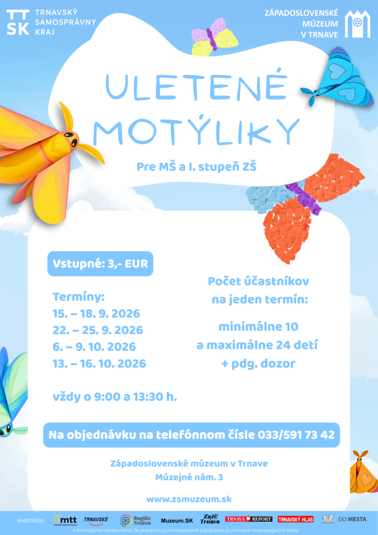 ULETENÉ MOTÝLIKY – JESENNÁ DIELŇA