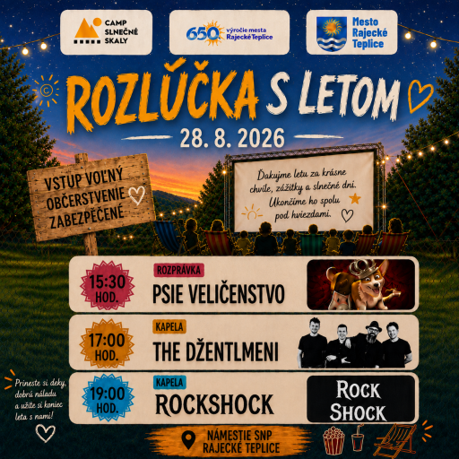 ROZLÚČKA S LETOM UŽ DNES NA NÁMESTÍ