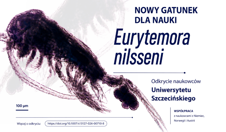 Naukowcy Uniwersytetu Szczecińskiego odkryli nowy gatunek skorupiaka