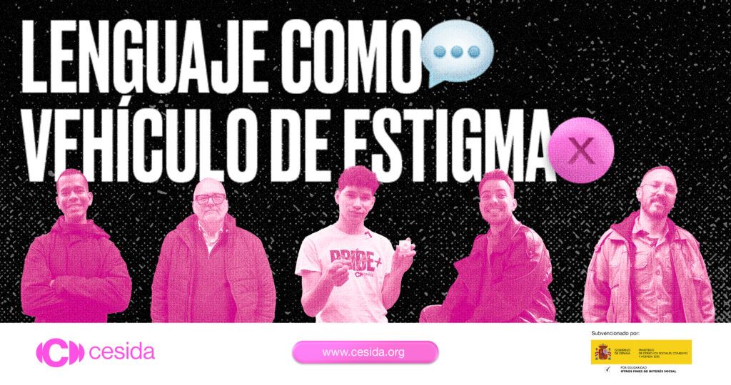 “El que esté libre de pecado…”: personas con VIH crean una campaña contra el lenguaje estigmatizante y los discursos de odio
