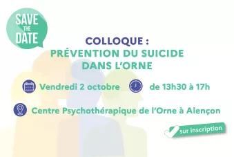 Colloque : Prévention du suicide dans l'Orne
