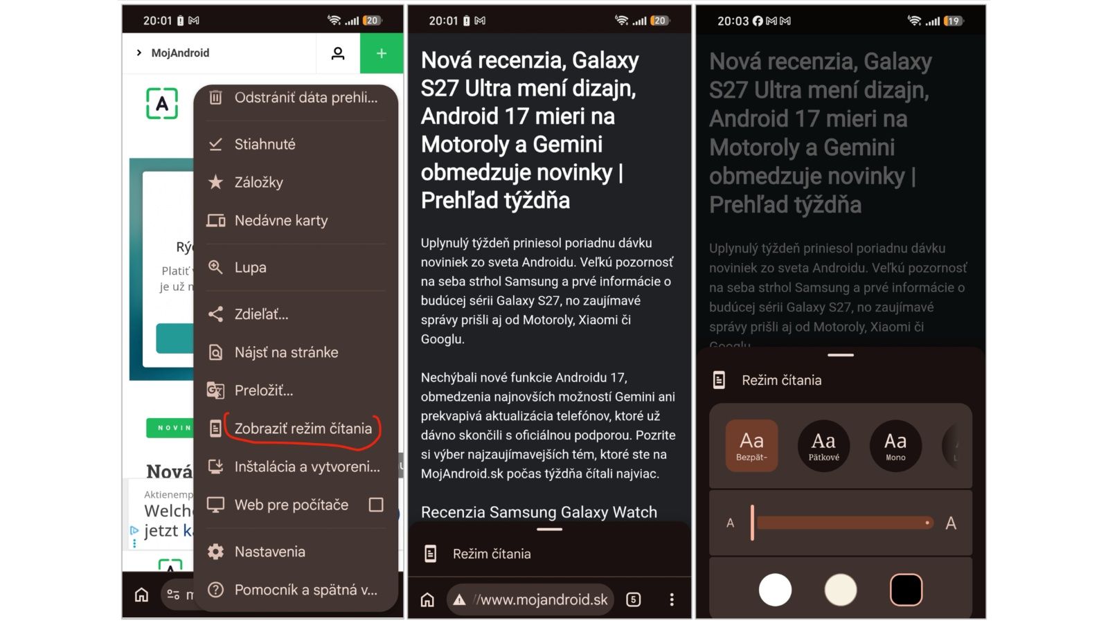 Používate Chrome na Androide? Týchto 5 užitočných funkcií možno nepoznáte