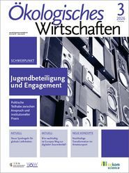 Jugendbeteiligung und Engagement: Neue Ausgabe „Ökologisches Wirtschaften“