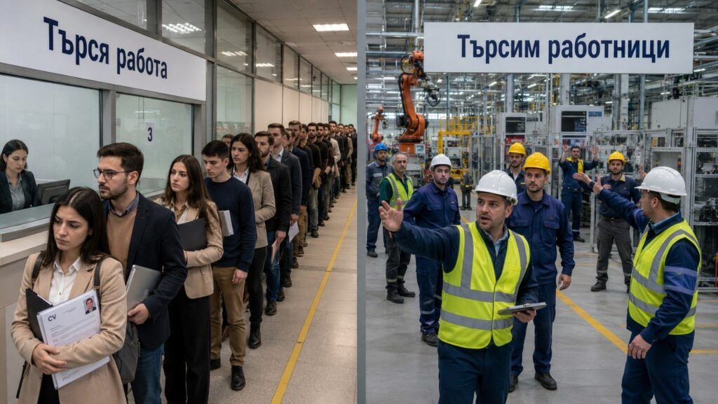 Милиони безработни и криза за таланти