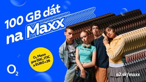 O2 Maxx ponúka 100 GB dát a ďalšie zľavy za 20 eur mesačne. Pre koho je určený?