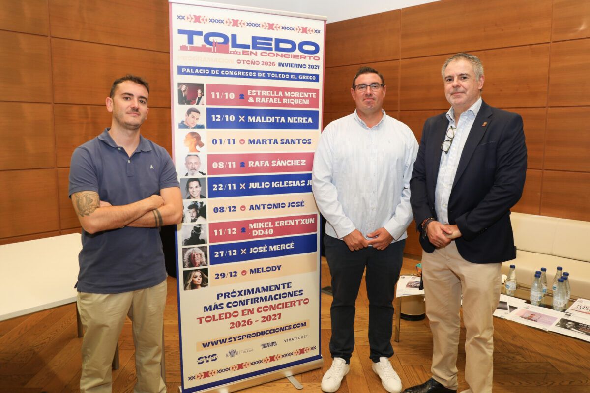 Toledo consolida su apuesta por la música en directo con el ciclo de conciertos de otoño en el Palacio de Congresos