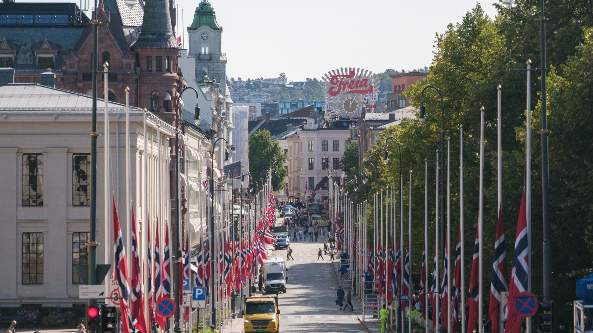 Kong Haralds gravferd: Oslo kommune setter opp storskjermer i sentrum