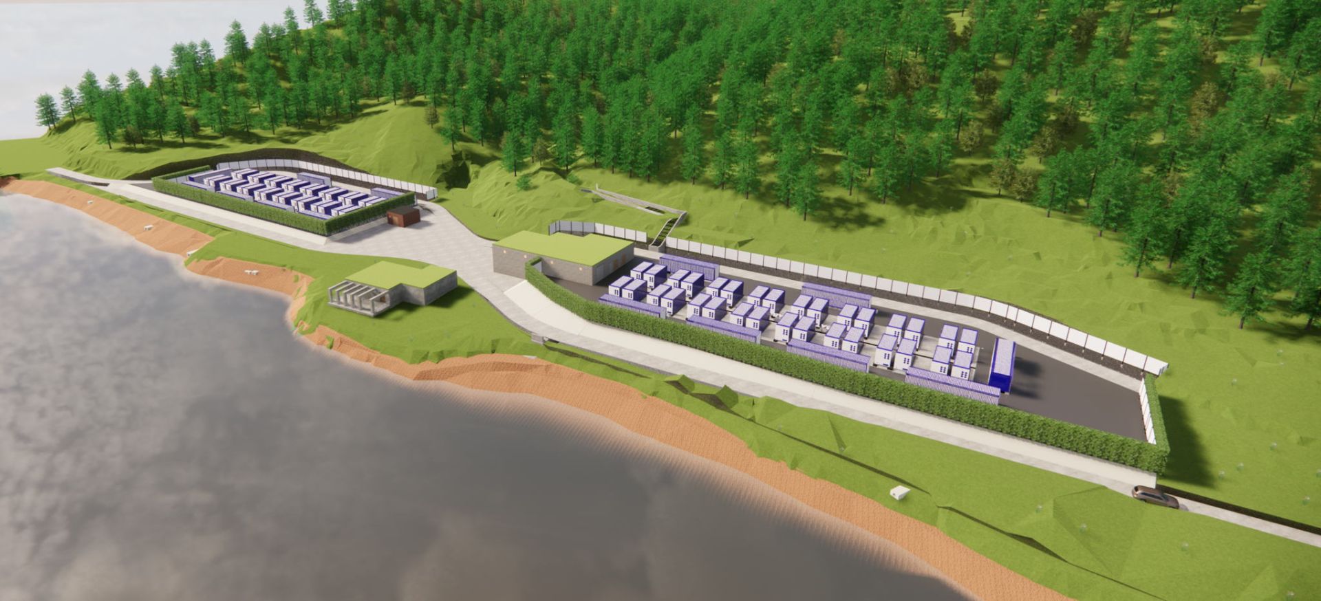 ENGIE has started construction of a new large-scale battery park in Coo, Belgium