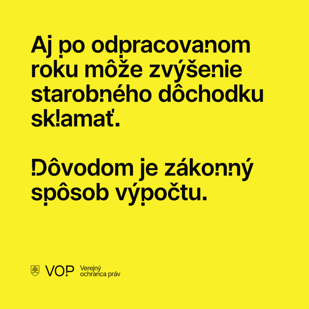 Aj po odpracovanom roku môže zvýšenie starobného dôchodku sklamať. Dôvodom je zákonný spôsob výpočtu