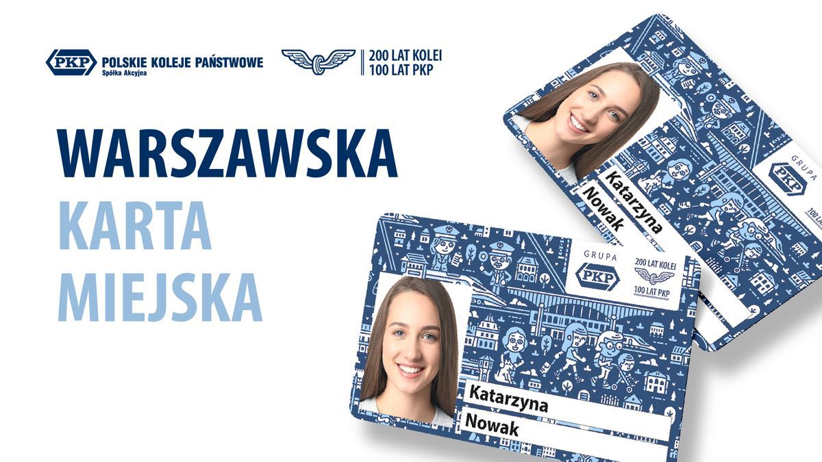 Stulecie PKP na Warszawskiej Karcie Miejskiej: wyjątkowy projekt PKP S.A. i ZTM Warszawa