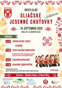 Sliačske jesenné chuťovky s folklórom