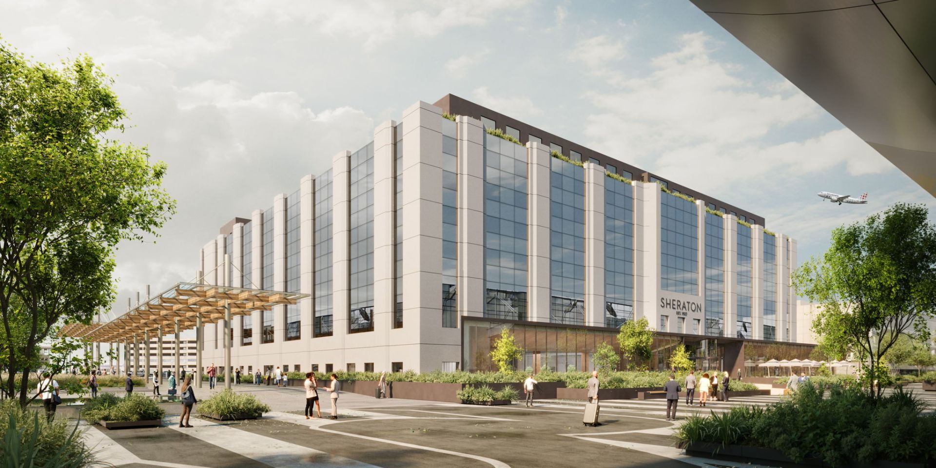 Brussels Airport va investir dans ​ ​une rénovation d’envergure ​ ​de l’hôtel Sheraton Brussels Airport
