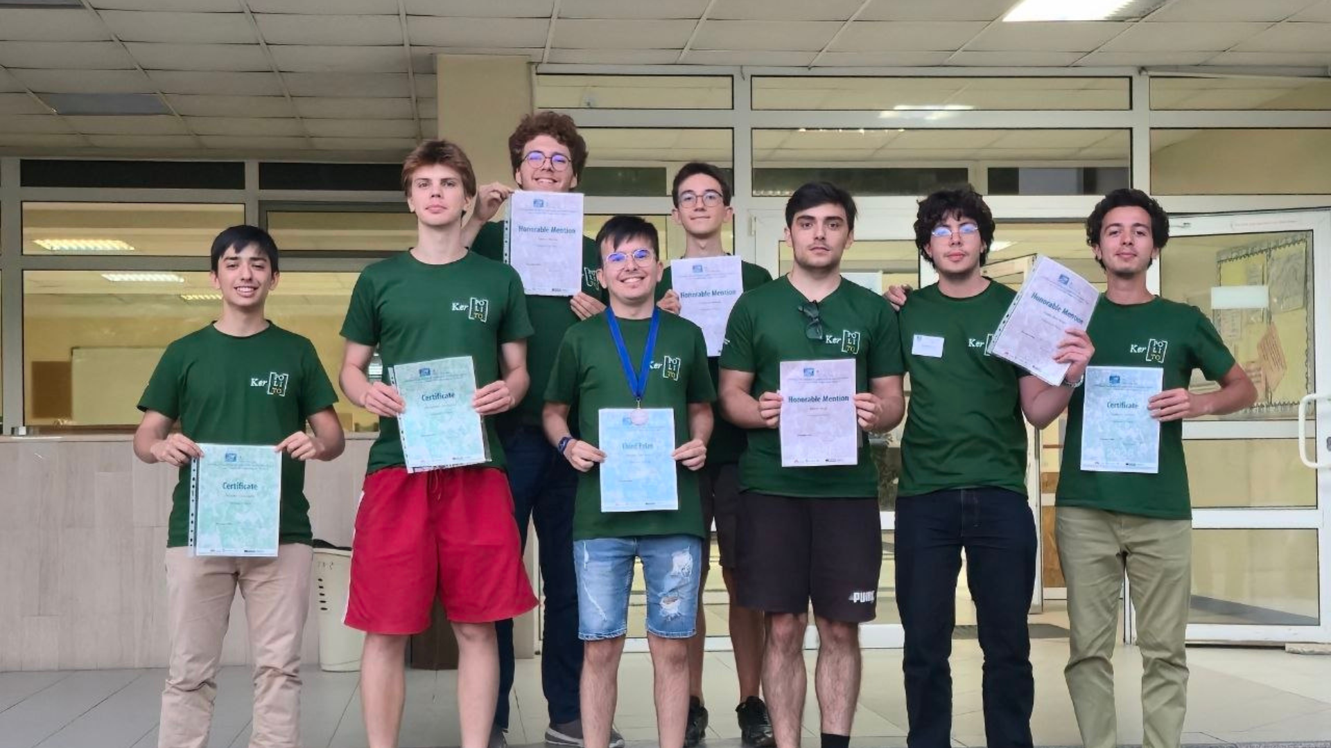 Bronzo e quattro menzioni per Ker(PoliTo) all’International Mathematics Competition