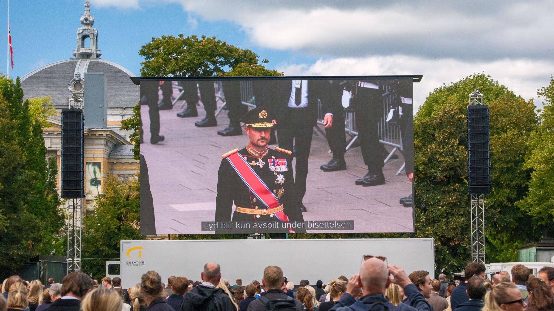 Oslo rigger ned etter gravferden