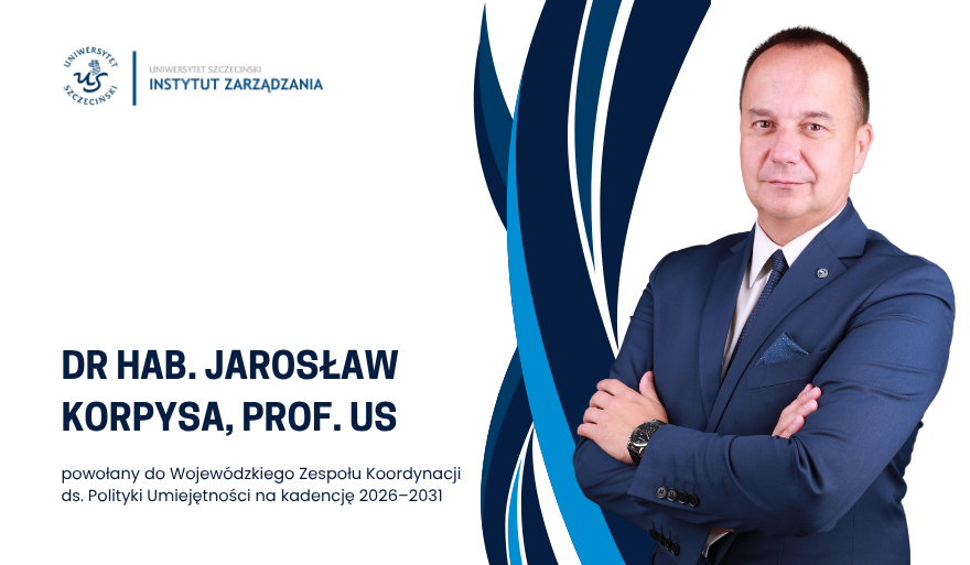 Dr hab. Jarosław Korpysa, prof. US w zespole pracującym nad strategią rozwoju regionu
