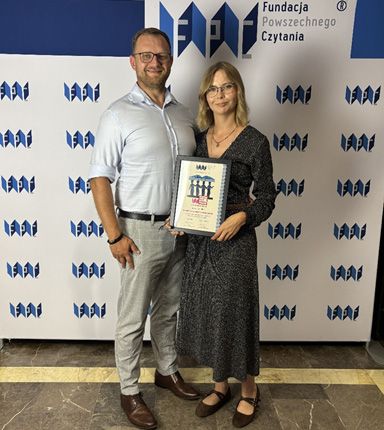 Wydawnictwo MMiP wyróżnione Kariatydą Czytelnictwa 2026
