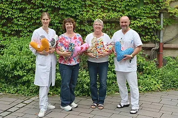 Bunte Herzen gegen die Schmerzen