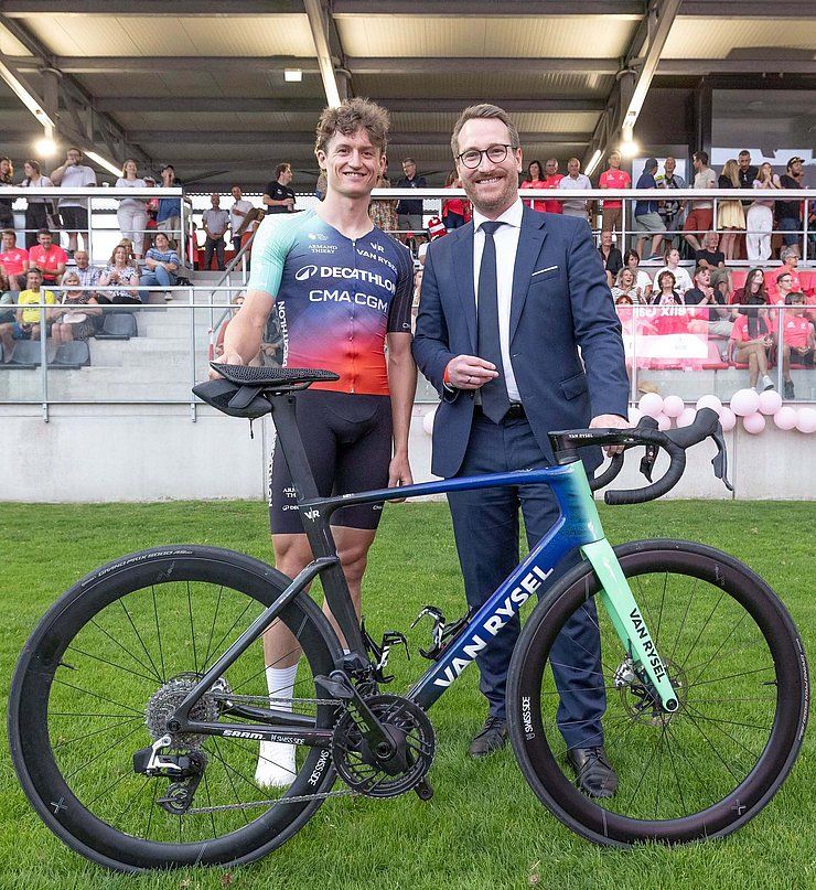 Gratulation an Felix Gall zu Erfolg bei Spanien-Rundfahrt