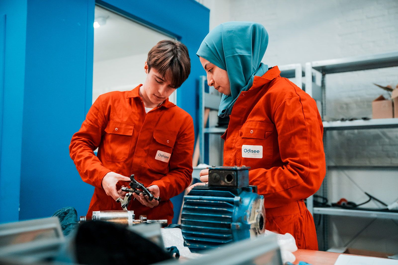 Recordinstroom voor graduaat Elektromechanische Systemen bij Odisee campus Gent