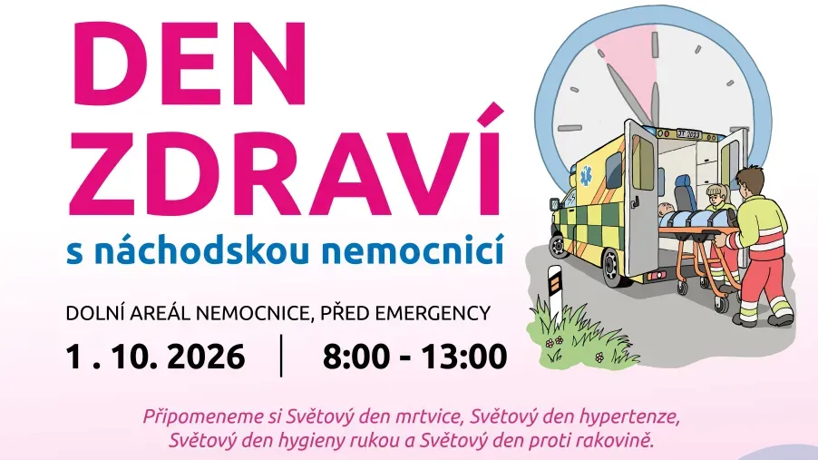 Den zdraví s náchodskou nemocnicí 💙