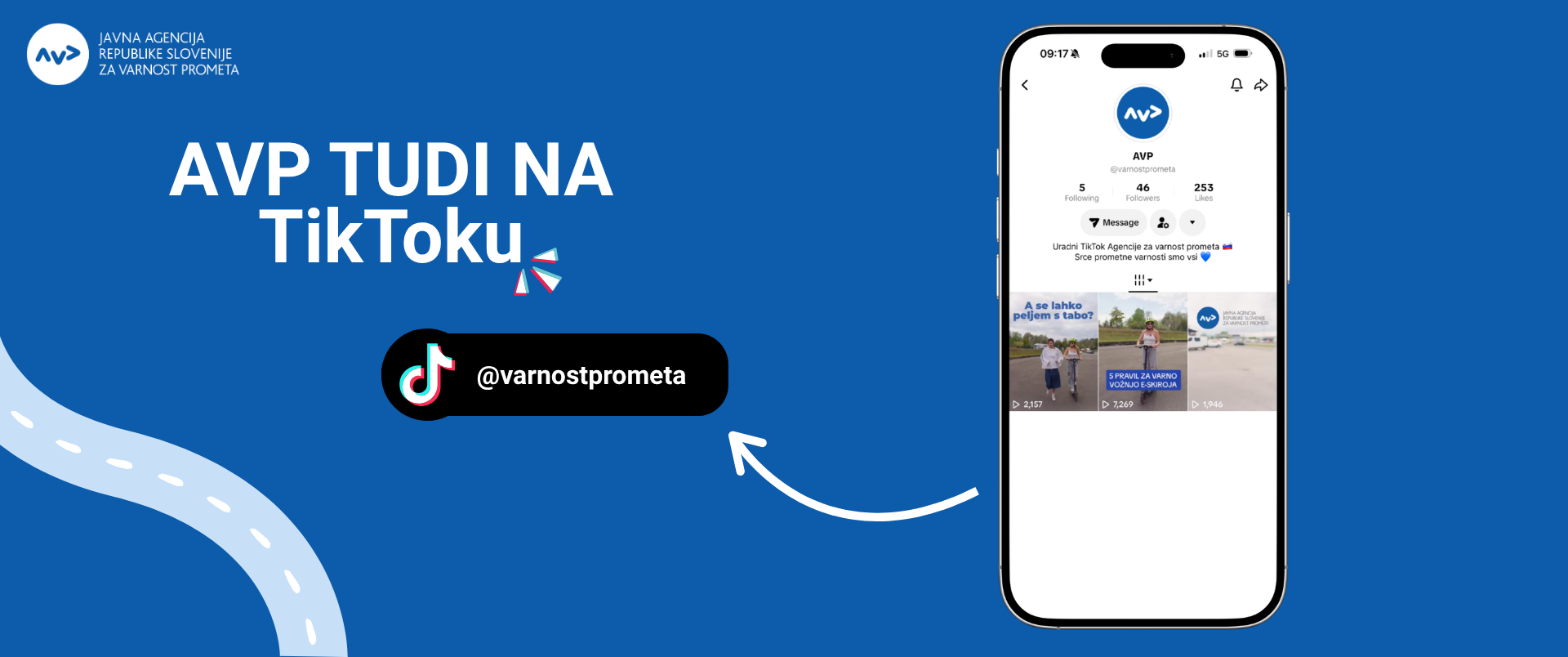 AVP odslej tudi na TikToku