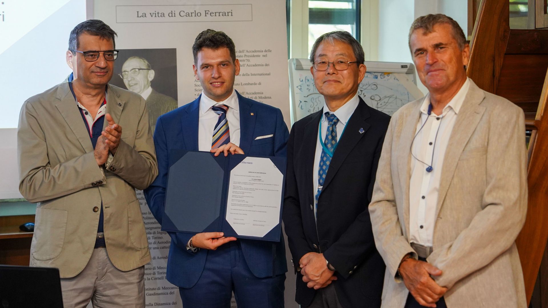 Interfacce senza mani per le carrozzine elettriche: il primo dottorato in joint supervision tra il Politecnico e l’Institute of Science Tokyo