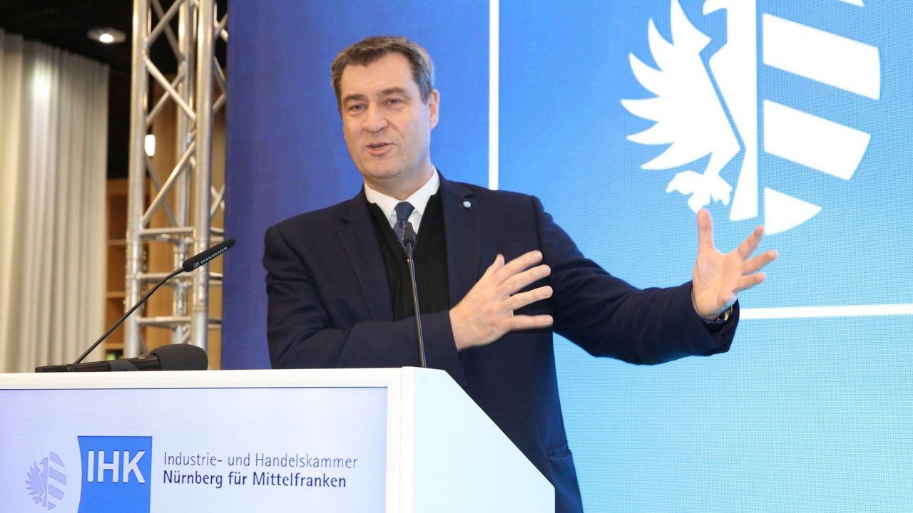 IHK-Kammergespräch mit Ministerpräsident Dr. Markus Söder