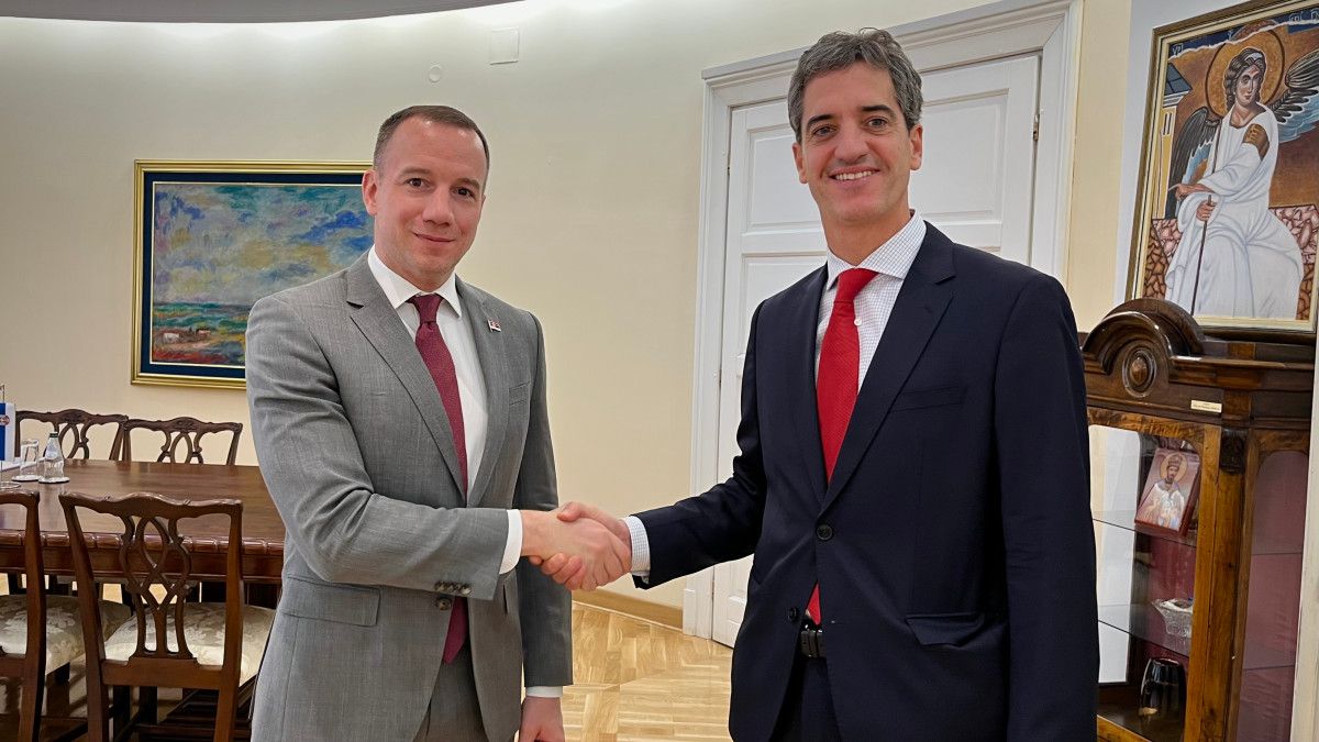 Јовић са новим амбасадором Шпаније