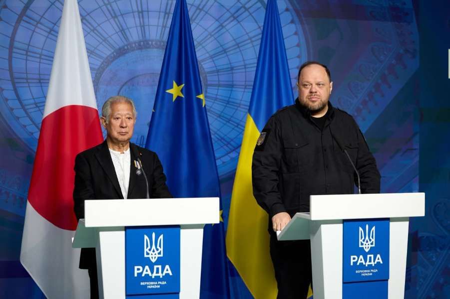 Спікер Палати представників Парламенту Японії вперше виступив у Верховній Раді України