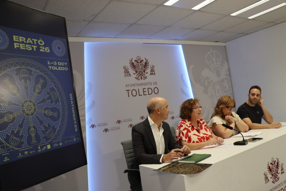 Toledo acogerá del 1 al 3 de octubre la novena edición de Erató Fest, un encuentro que fusiona patrimonio, tradición y creación contemporánea