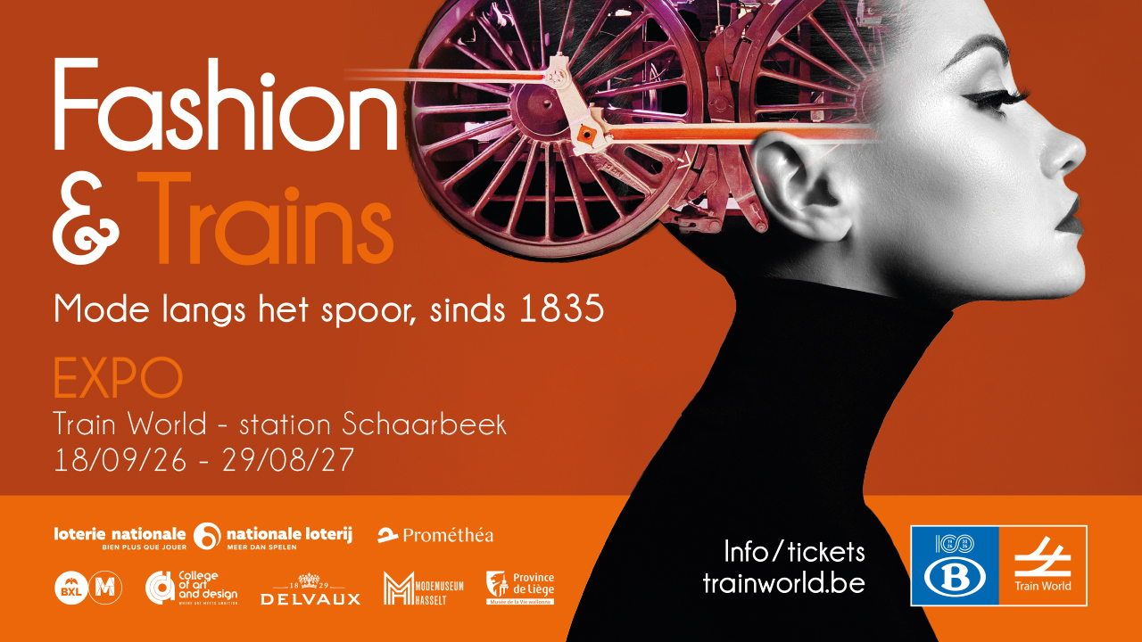 NMBS stelt ‘Fashion & Trains’ voor, een unieke duik in de geschiedenis van mode en treinreizen