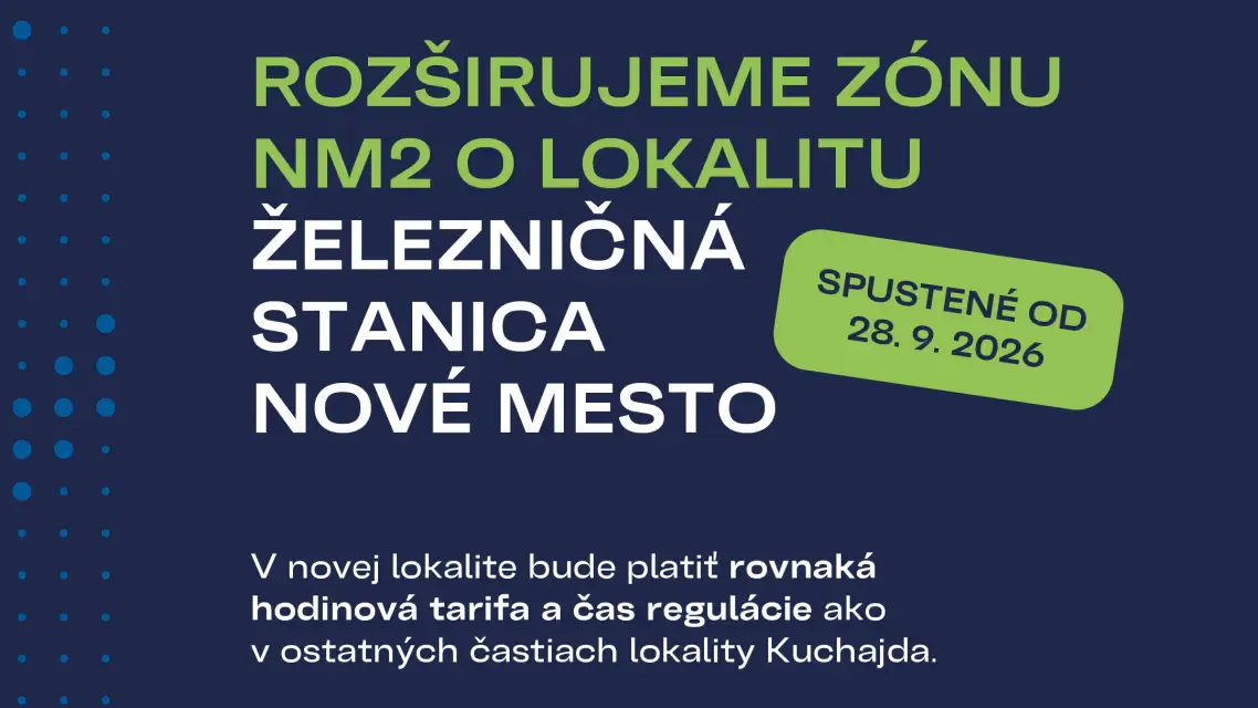 PAAS pri Kuchajde sa rozširuje o okolie železničnej stanice Nové Mesto.