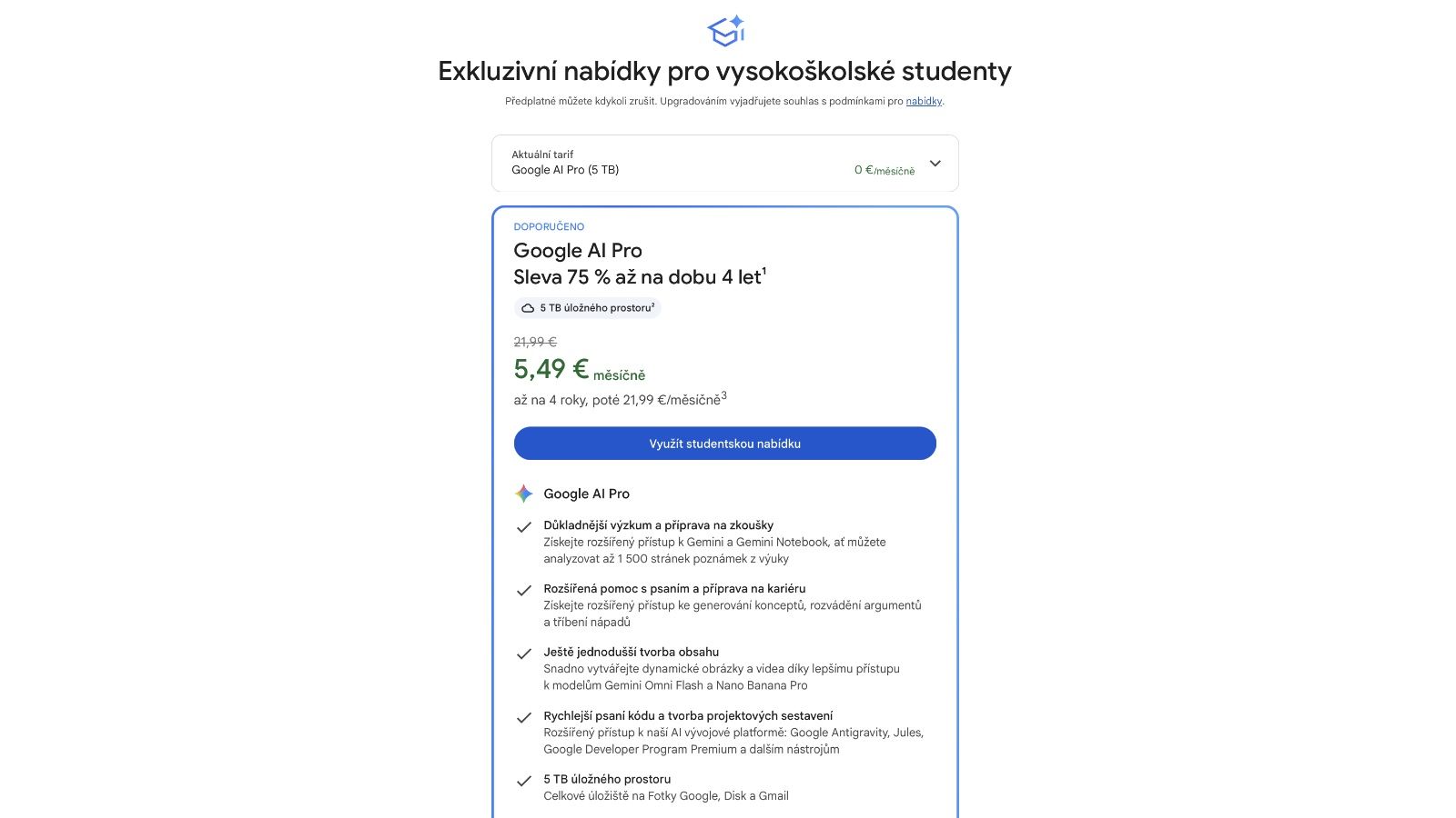 Gemini Notebook nahrá prednášky a študenti získajú Google AI Pro so 75 % zľavou na 4 roky