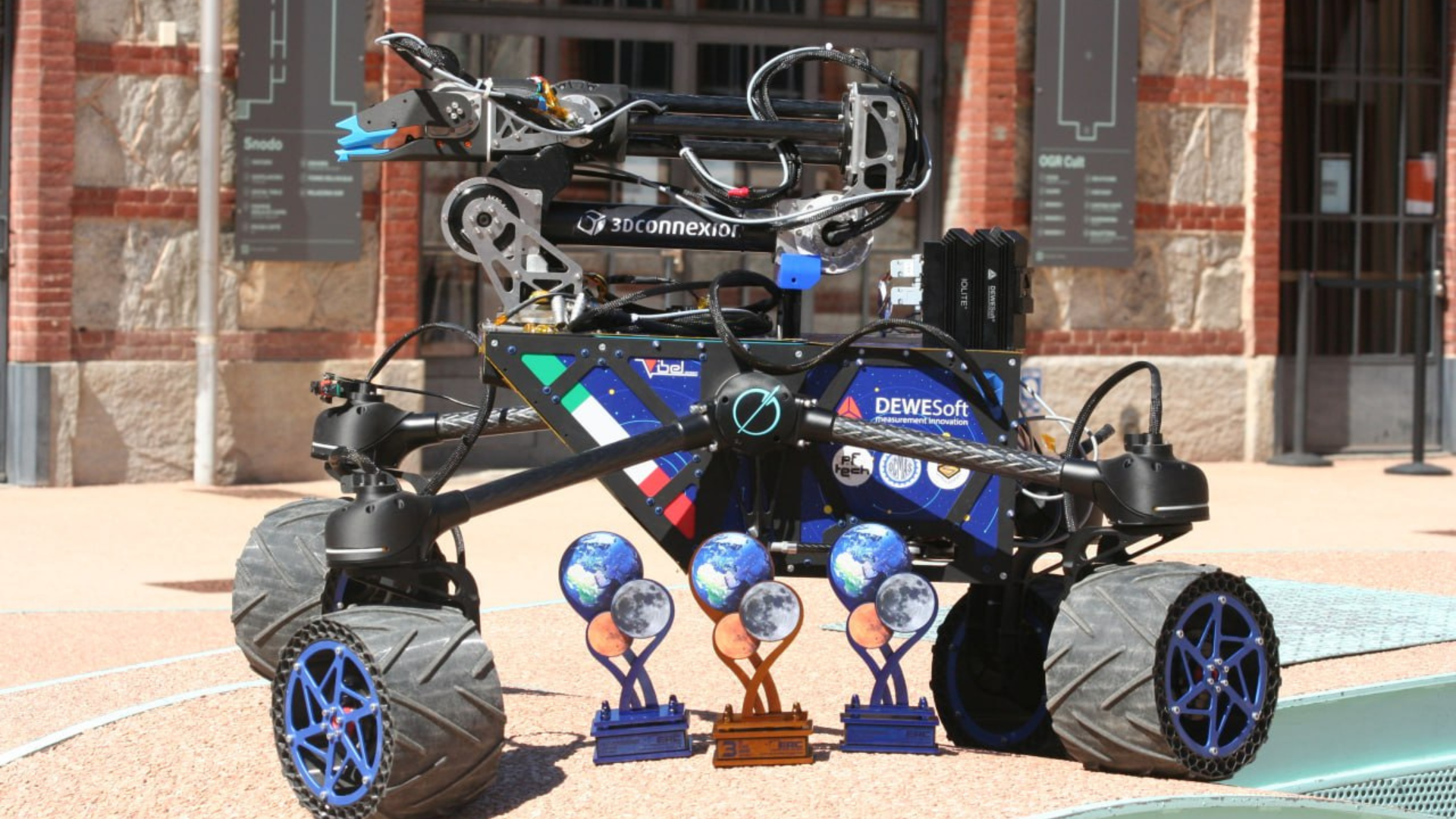 Il Team DIANA sul podio della European Rover Challenge