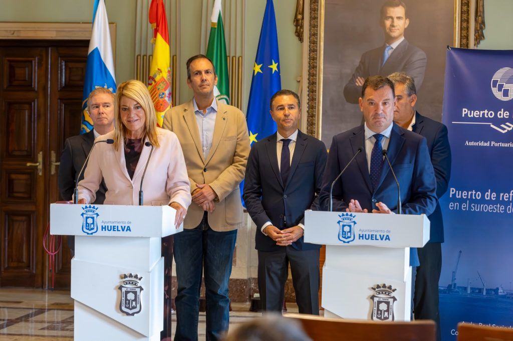 El Puerto y el Ayuntamiento de Huelva crean un equipo de trabajo permanente para coordinar las necesidades de la reforma del Muelle de Levante