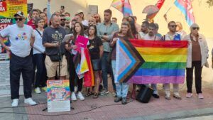 Entidades de DDHH reclaman ante la embajada de Turquía la liberación de las personas LGTBI+ detenidas por el gobierno de Erdogan