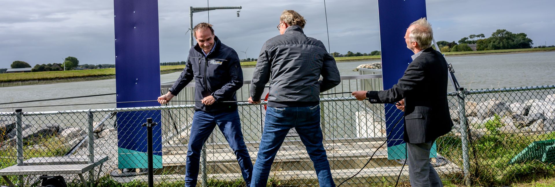 Provincie Groningen en Waterschap Noorderzijlvest openen Dubbele Dijk