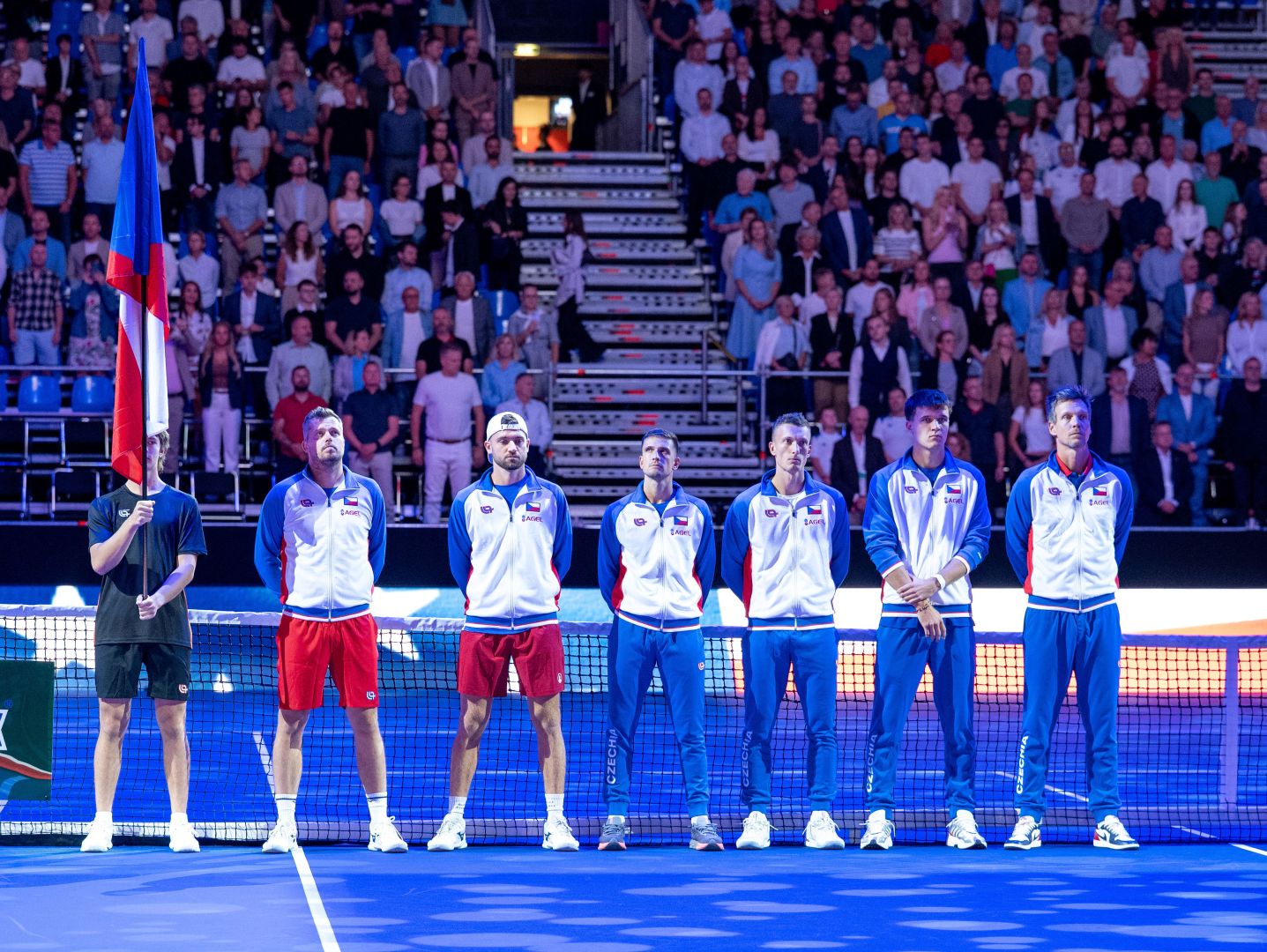 AGEL na Davis Cupu v O2 areně pomáhal, fandil i představoval nové trendy v prevenci a diagnostice