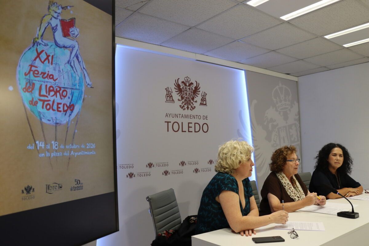 Toledo acogerá del 14 al 18 de octubre la XXI Feria del Libro con la Plaza del Ayuntamiento como escenario principal