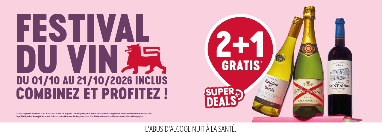 Festival du Vin Delhaize : trois semaines pour découvrir les tendances qui redessinent le marché du vin