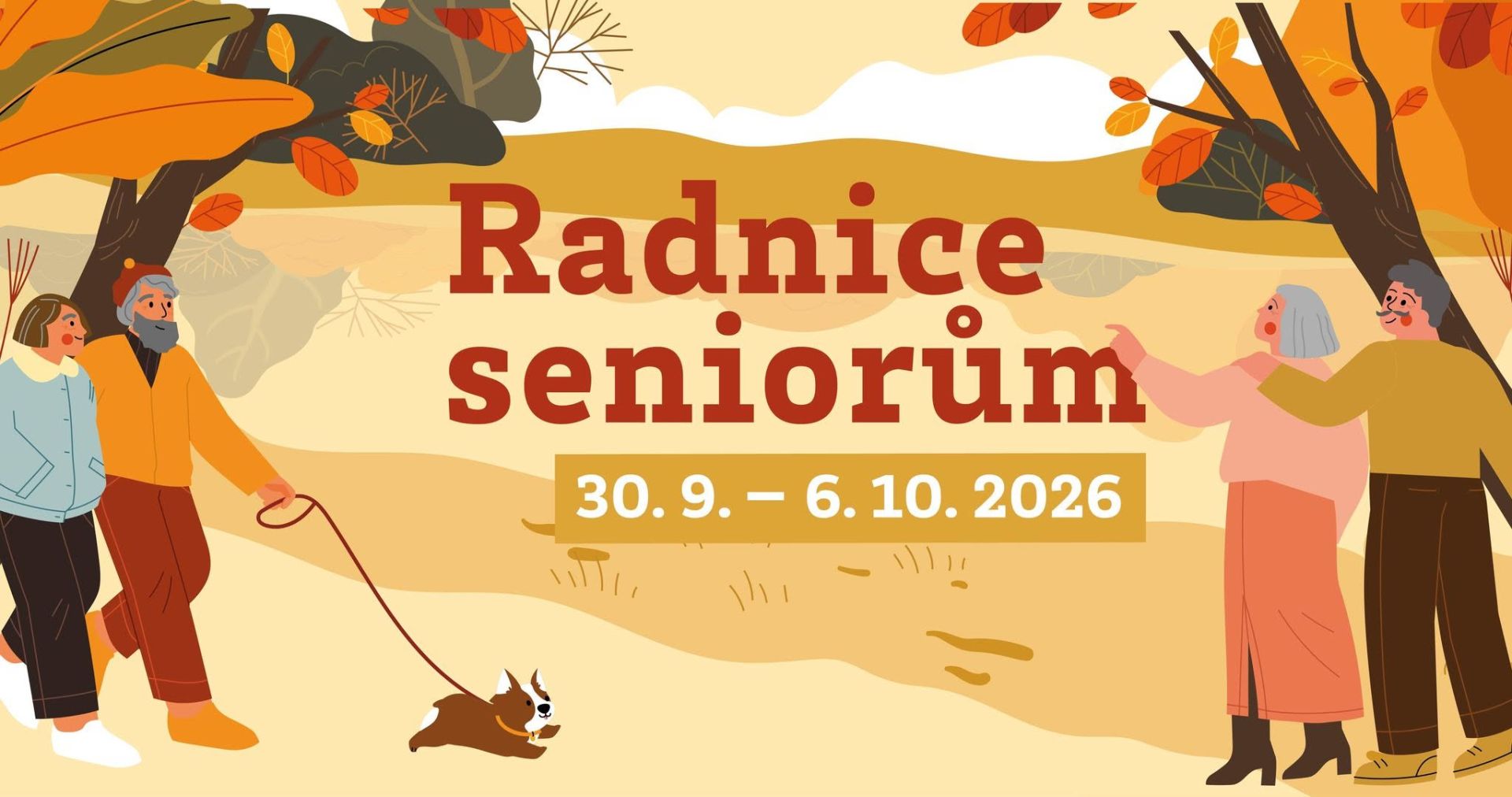 Radnice seniorům 2026: přijďte si užít týden plný hudby, kultury a setkávání