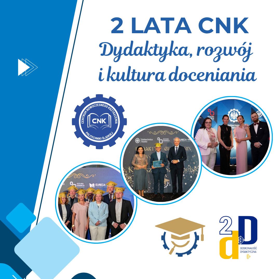 Dwa lata CNK - dydaktyka, rozwój i kultura doceniania