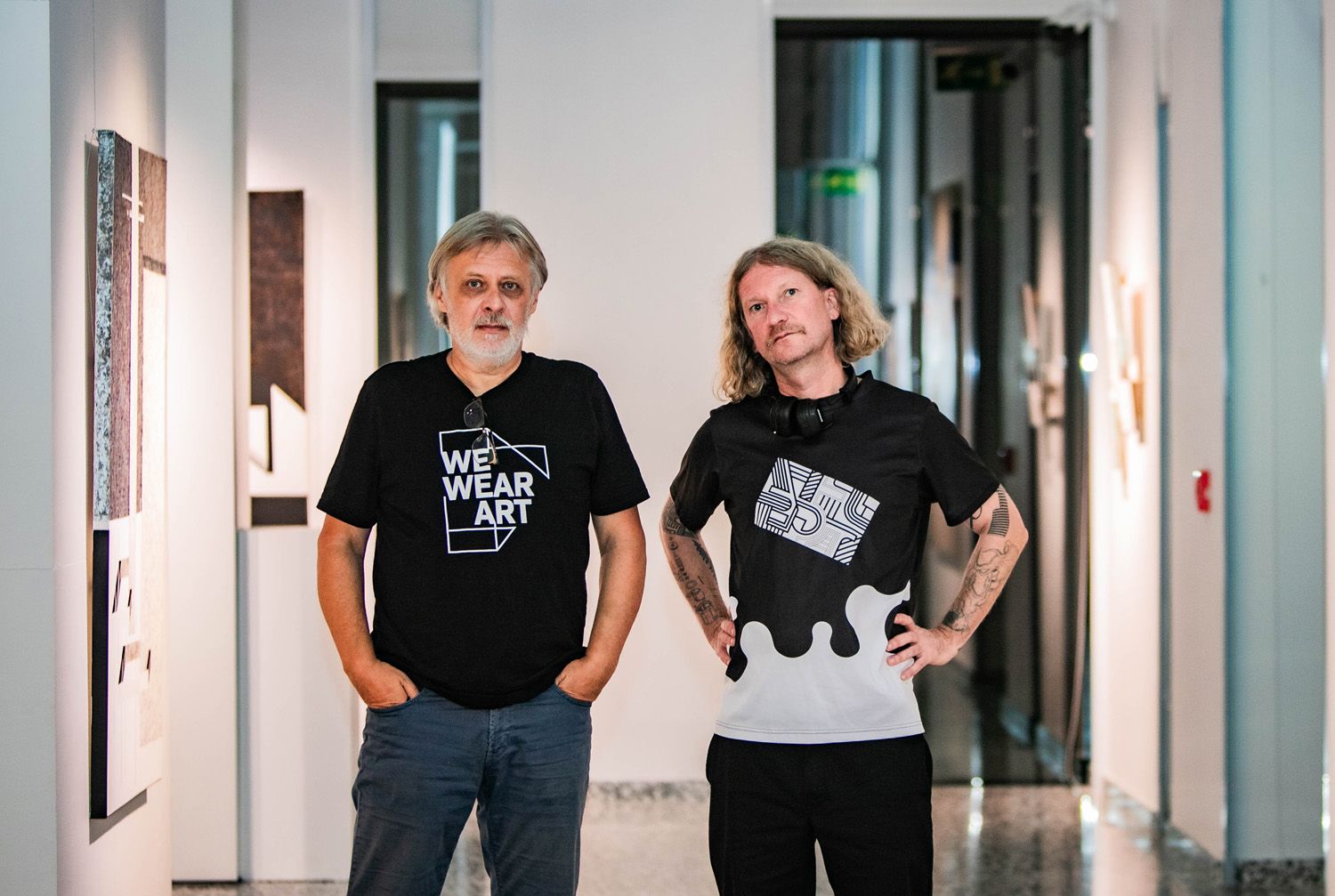 Geometria, maľba a architektúra. Ján Vasilko a Martin Prokopovič vystavujú v Galérii SPP