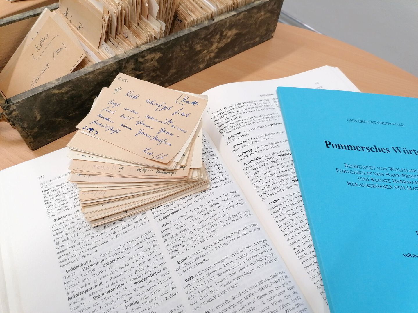 Pommersches Wörterbuch nach 100 Jahren vollendet