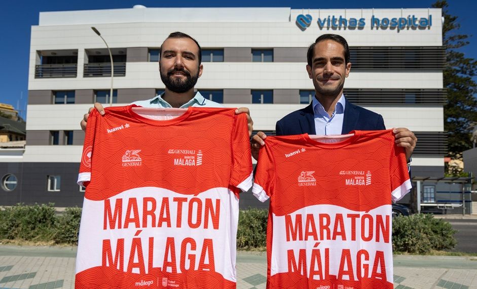 Vithas renueva por tres años como Servicio Médico Oficial del Generali Maratón Málaga, y amplía su dispositivo sanitario